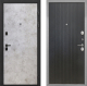 Входная металлическая Дверь Интекрон (INTECRON) Профит Black Мрамор Светлый ФЛ-295 Лофт черный в Черноголовке