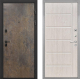 Входная металлическая Дверь Интекрон (INTECRON) Профит Black Гранж ФЛ-102 Сосна белая в Черноголовке