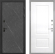 Входная металлическая Дверь Интекрон (INTECRON) Профит Black Гранит Лава Оникс Альба Роял Вуд белый в Черноголовке