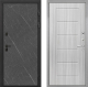Входная металлическая Дверь Интекрон (INTECRON) Профит Black Гранит Лава Оникс ФЛ-39 Сандал белый в Черноголовке
