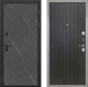 Входная металлическая Дверь Интекрон (INTECRON) Профит Black Гранит Лава Оникс ФЛ-295 Лофт черный в Черноголовке