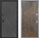 Входная металлическая Дверь Интекрон (INTECRON) Профит Black Гранит Лава Оникс Гладкая Гранж в Черноголовке