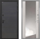 Входная металлическая Дверь Интекрон (INTECRON) Профит Black Эковенге ФЛЗ-516 Зеркало Сосна белая в Черноголовке