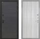 Входная металлическая Дверь Интекрон (INTECRON) Профит Black Эковенге В-07 с молдингом Сандал белый в Черноголовке