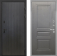 Входная металлическая Дверь Интекрон (INTECRON) Профит Black ФЛ-295 ФЛ-243 Графит вуд дуб в Черноголовке