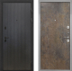 Входная металлическая Дверь Интекрон (INTECRON) Профит Black ФЛ-295 Гладкая Гранж в Черноголовке