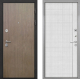 Входная металлическая Дверь Интекрон (INTECRON) Гектор Венге Коричневый В-07 с молдингом Лофт белый в Черноголовке