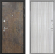 Входная металлическая Дверь Интекрон (INTECRON) Гектор Гранж В-07 с молдингом Сандал белый в Черноголовке