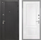 Входная металлическая Дверь Интекрон (INTECRON) Олимпия Black 4К КВ-2 Белый матовый в Черноголовке