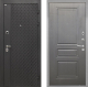 Входная металлическая Дверь Интекрон (INTECRON) Олимпия Black 4К ФЛ-243 Графит вуд дуб в Черноголовке