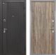 Входная металлическая Дверь Интекрон (INTECRON) Олимпия Black 4К Гладкая Дуб турин в Черноголовке