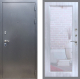 Входная металлическая Дверь Рекс (REX) 11 Зеркало Пастораль Сандал белый в Черноголовке
