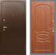Входная металлическая Дверь Рекс (REX) 1А Медный Антик FL-128 Морёная берёза в Черноголовке