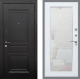 Входная металлическая Дверь Рекс (REX) 6 Венге Зеркало Пастораль Белый ясень в Черноголовке