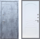 Входная металлическая Дверь Рекс (REX) 28 FL-128 Белый ясень в Черноголовке