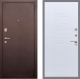 Входная металлическая Дверь Рекс (REX) 2 Медный Антик FL-289 Белый ясень в Черноголовке