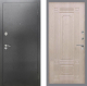 Входная металлическая Дверь Рекс (REX) 2А Серебро Антик FL-2 Беленый дуб в Черноголовке