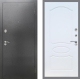 Дверь Рекс (REX) 2А Серебро Антик FL-128 Белый ясень в Черноголовке
