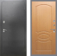 Входная металлическая Дверь Рекс (REX) 2А Серебро Антик FL-128 Дуб в Черноголовке