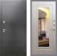 Входная металлическая Дверь Рекс (REX) 2А Серебро Антик FLZ-120 Беленый дуб в Черноголовке