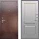 Входная металлическая Дверь Рекс (REX) 1 FL-117 Грей софт в Черноголовке