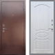 Входная металлическая Дверь Рекс (REX) 1 FL-128 Лиственница беж в Черноголовке