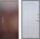 Входная металлическая Дверь Рекс (REX) 1 FL-128 Сандал белый в Черноголовке