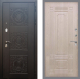 Входная металлическая Дверь Рекс (REX) 10 FL-2 Беленый дуб в Черноголовке