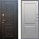 Входная металлическая Дверь Рекс (REX) 10 FL-117 Грей софт в Черноголовке