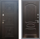 Входная металлическая Дверь Рекс (REX) 10 FL-128 Венге светлый в Черноголовке