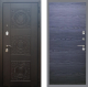 Входная металлическая Дверь Рекс (REX) 10 GL Дуб тангенальный черный в Черноголовке