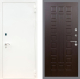 Входная металлическая Дверь Рекс (REX) 1А Белая шагрень FL-183 Венге в Черноголовке