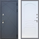 Входная металлическая Дверь Рекс (REX) 13 Силк Титан FL-128 Белый ясень в Черноголовке