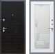 Входная металлическая Дверь Рекс (REX) 12 Зеркало Пастораль Белый ясень в Черноголовке