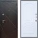 Входная металлическая Дверь Рекс (REX) 13 Венге FL-128 Силк Сноу в Черноголовке