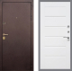 Входная металлическая Дверь Рекс (REX) Лайт 3К Сити Белый ясень в Черноголовке