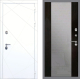 Входная металлическая Дверь Рекс (REX) 13 Силк Сноу СБ-16 Зеркало Венге в Черноголовке