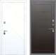Входная металлическая Дверь Рекс (REX) 13 Силк Сноу Сити Венге в Черноголовке