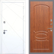 Входная металлическая Дверь Рекс (REX) 13 Силк Сноу FL-128 Морёная берёза в Черноголовке