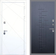 Входная металлическая Дверь Рекс (REX) 13 Силк Сноу FL-289 Ясень черный в Черноголовке