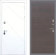 Входная металлическая Дверь Рекс (REX) 13 Силк Сноу GL венге поперечный в Черноголовке