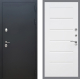 Входная металлическая Дверь Рекс (REX) 5 Черный Муар Сити Белый ясень в Черноголовке