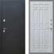 Входная металлическая Дверь Рекс (REX) 5 Черный Муар FL-33 Сандал белый в Черноголовке