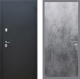 Входная металлическая Дверь Рекс (REX) 5 Черный Муар FL-290 Бетон темный в Черноголовке
