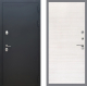 Входная металлическая Дверь Рекс (REX) 5 Черный Муар GL Акация в Черноголовке