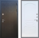 Входная металлическая Дверь Рекс (REX) Премиум-246 FL-128 Белый ясень в Черноголовке