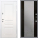 Входная металлическая Дверь Рекс (REX) Премиум-н Силк Сноу СБ-16 Зеркало Венге в Черноголовке