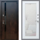 Входная металлическая Дверь Рекс (REX) 26 Зеркало Пастораль Белый ясень в Черноголовке